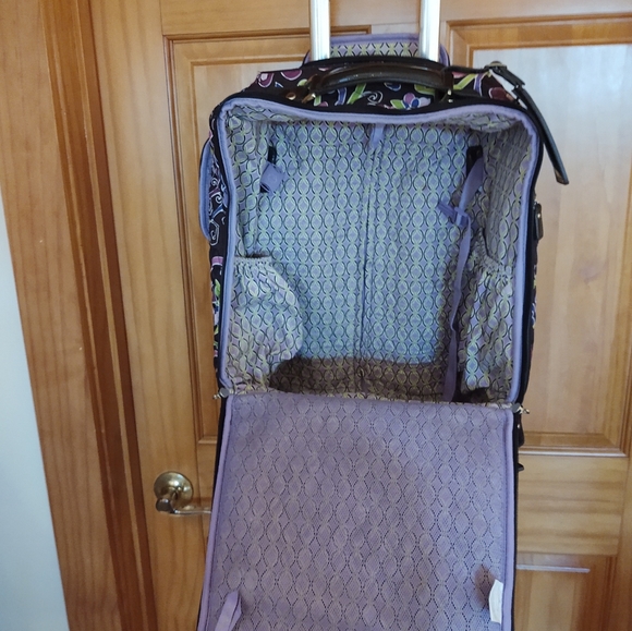 Vera Bradley Rolling Suitcase - Retired Pattern - Picture 6 of 16